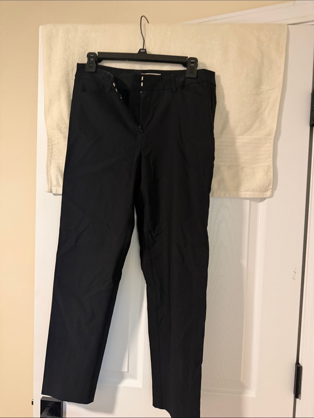 Men's Black Dress Pants - Classic Straight Fit